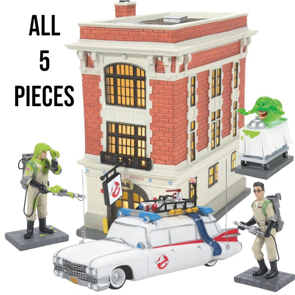 Ghostbuster Village 5 Piece Set