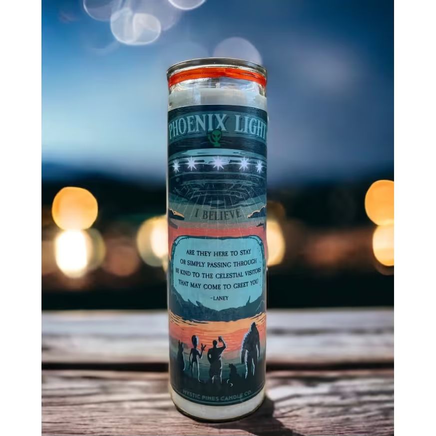 Phoenix Lights 100% soy and beeswax candle