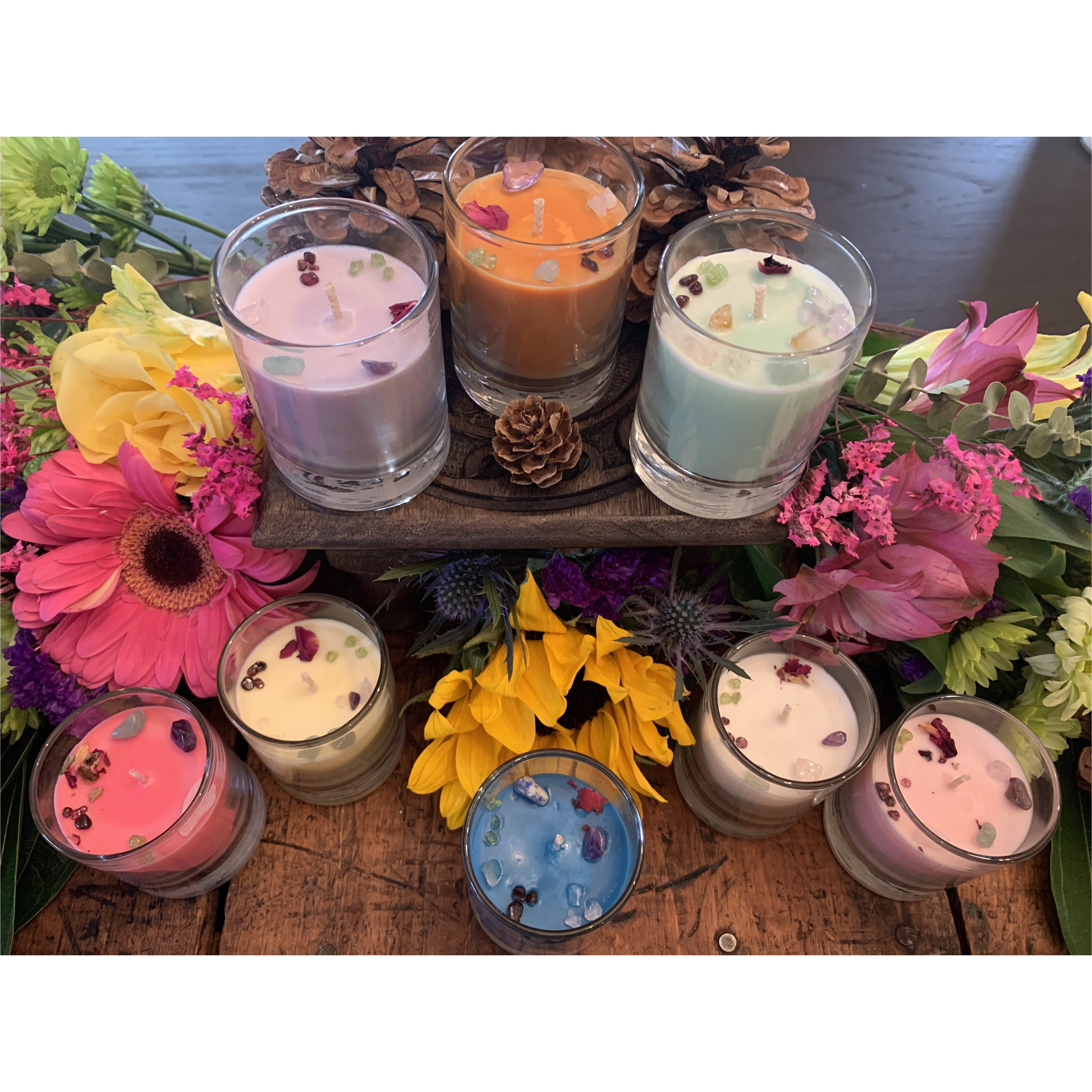 Magickal Wish Votive - Mystic Pines Candle Co.