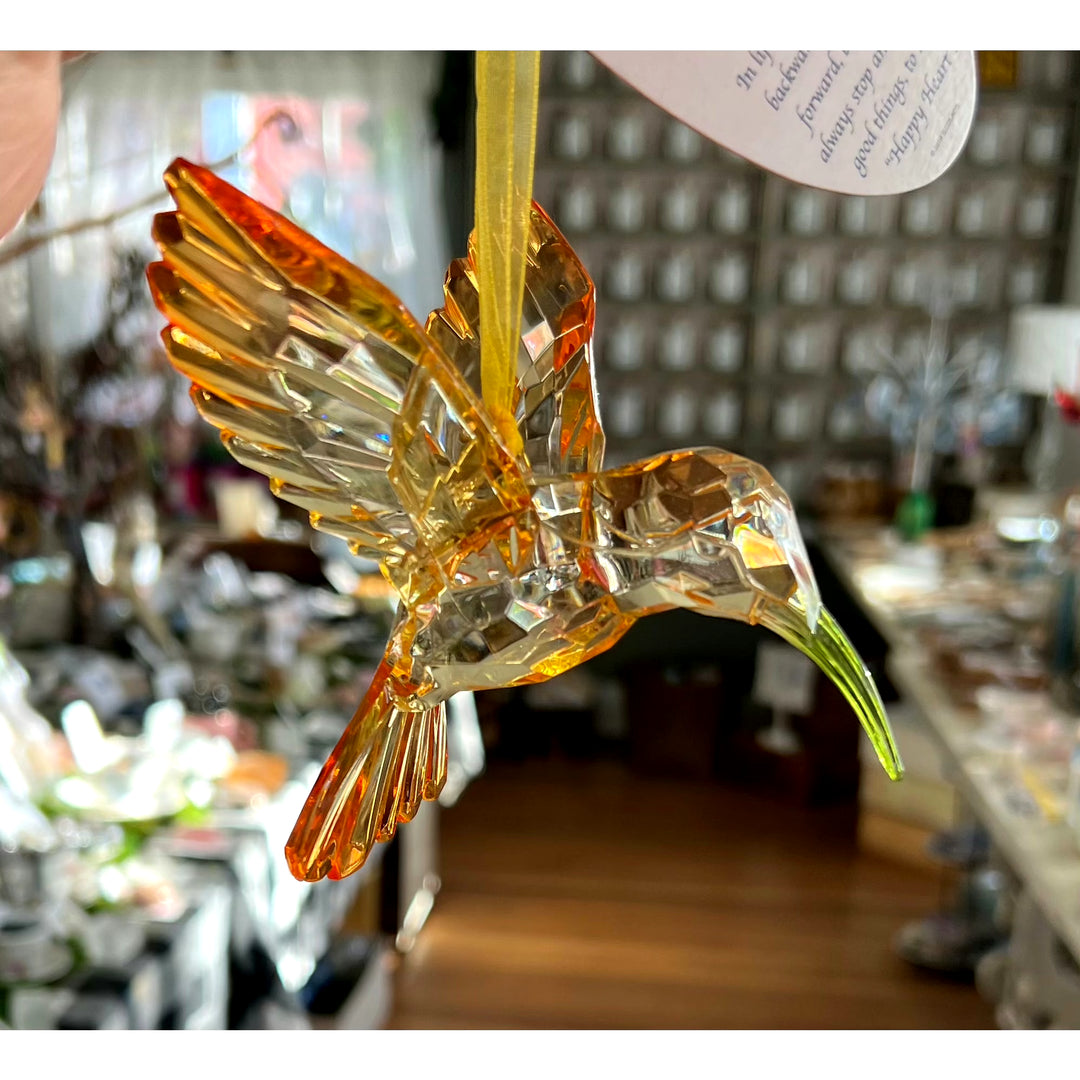 Hummingbird Acrylic Ornament