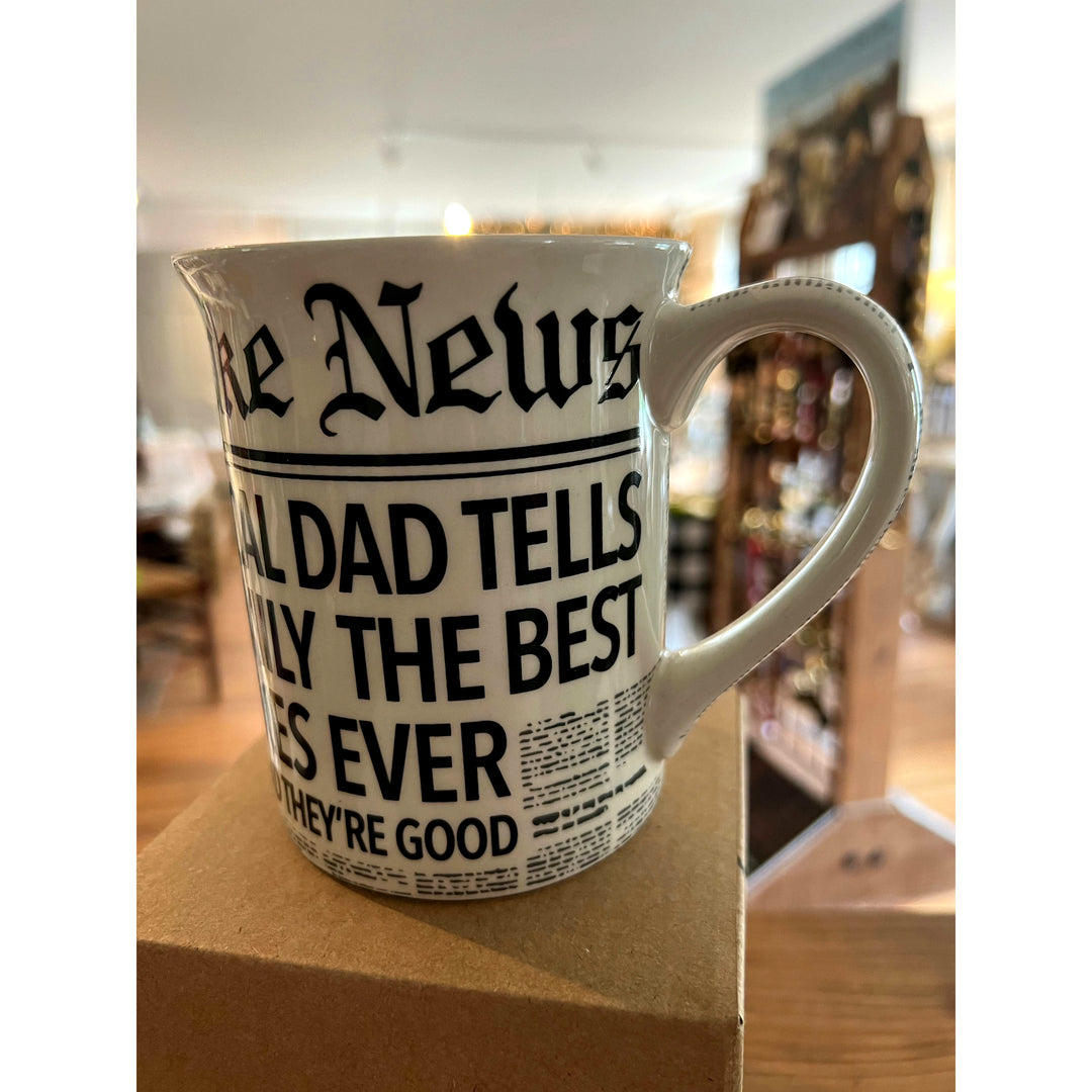 Local Dad Fake News Mug