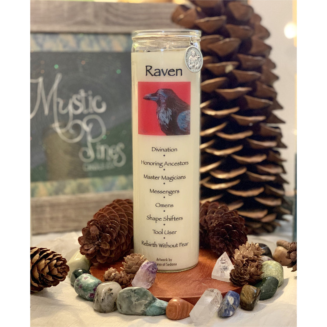 Raven ~ Animal Totem - Mystic Pines Candle Co.