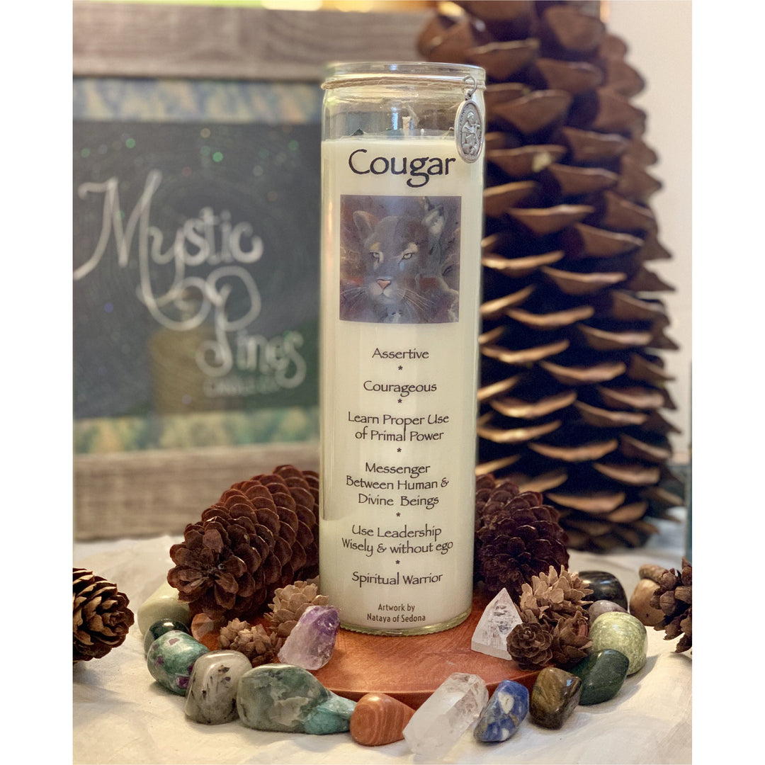 Cougar ~ Animal Totem - Mystic Pines Candle Co. 