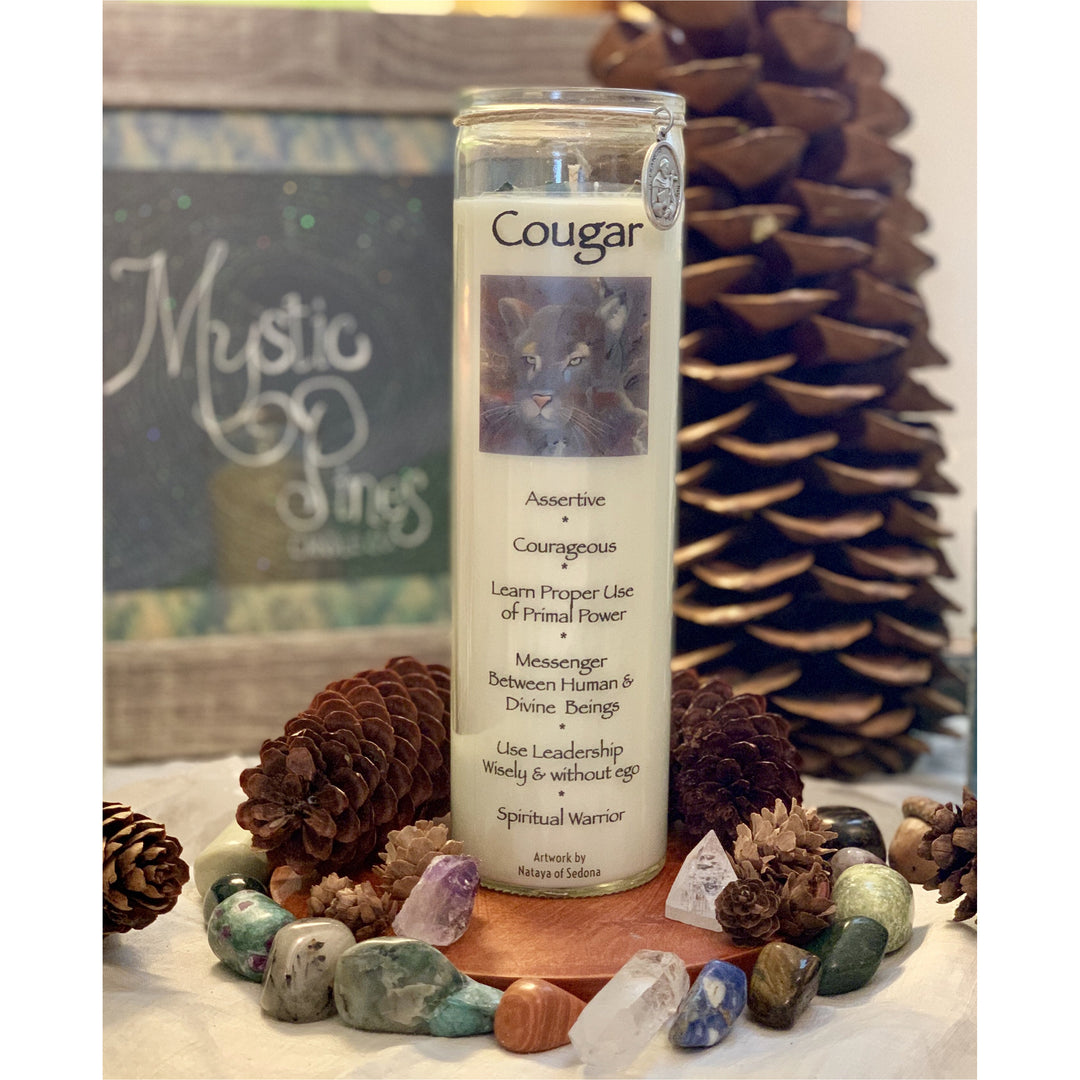 Cougar ~ Animal Totem - Mystic Pines Candle Co.