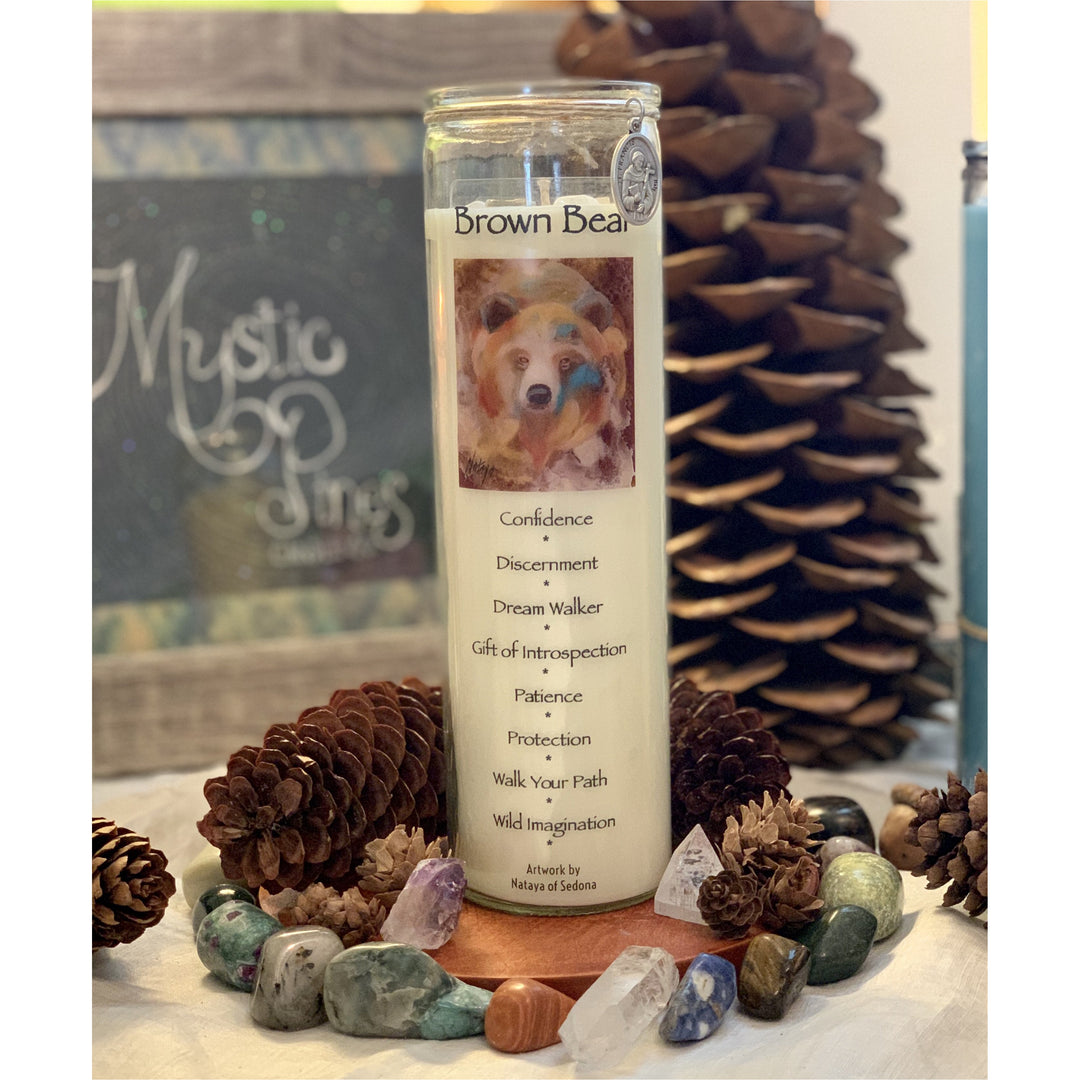 Brown Bear ~ Animal Totem - Mystic Pines Candle Co. 