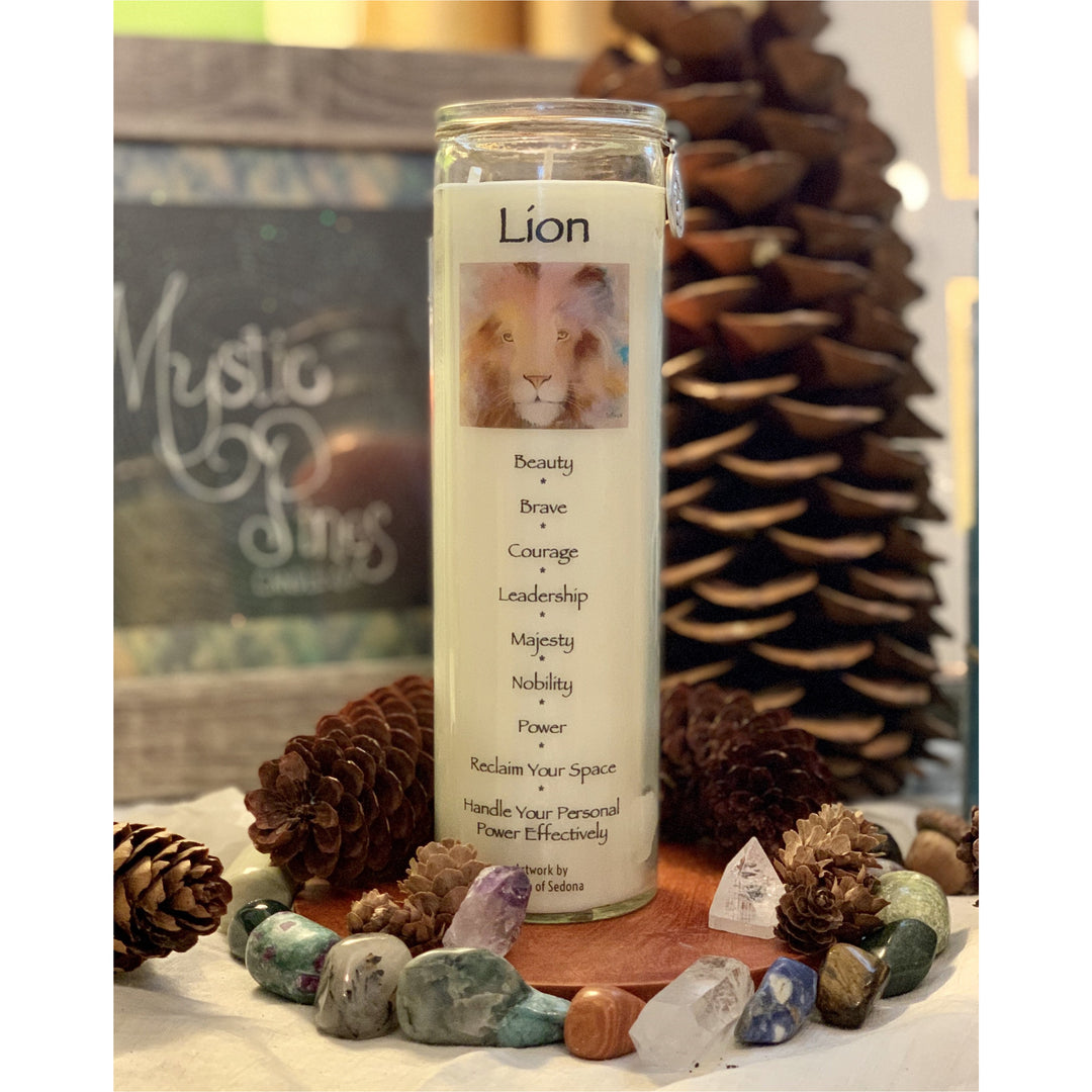 Lion - Animal Totem - Mystic Pines Candle Co. 