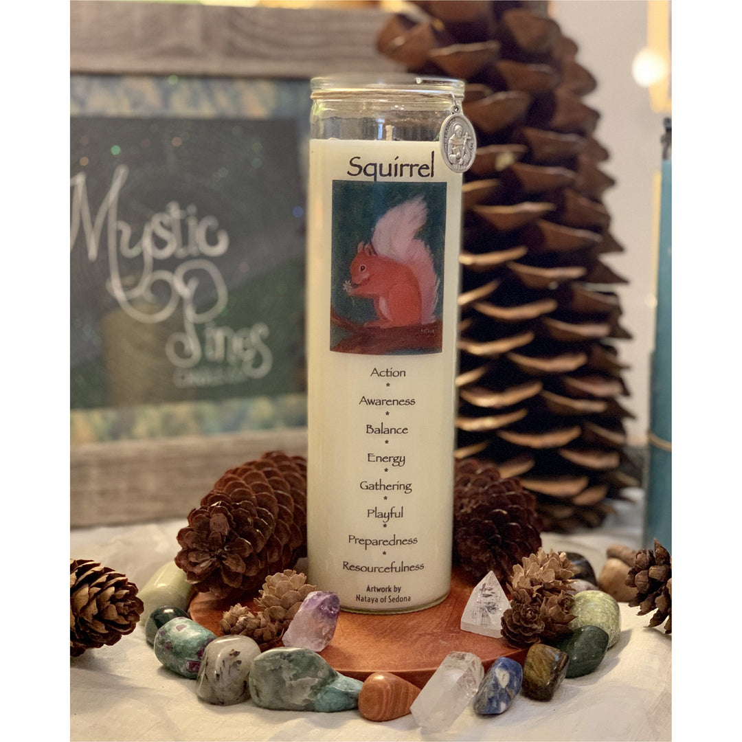 Squirrel ~ Animal Totem - Mystic Pines Candle Co.