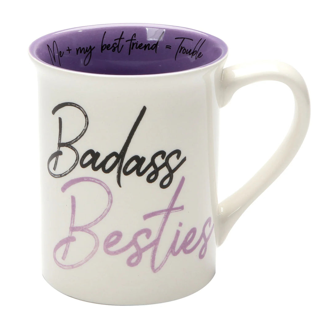 Badass Besties Mug - Our Name is Mud - Enesco