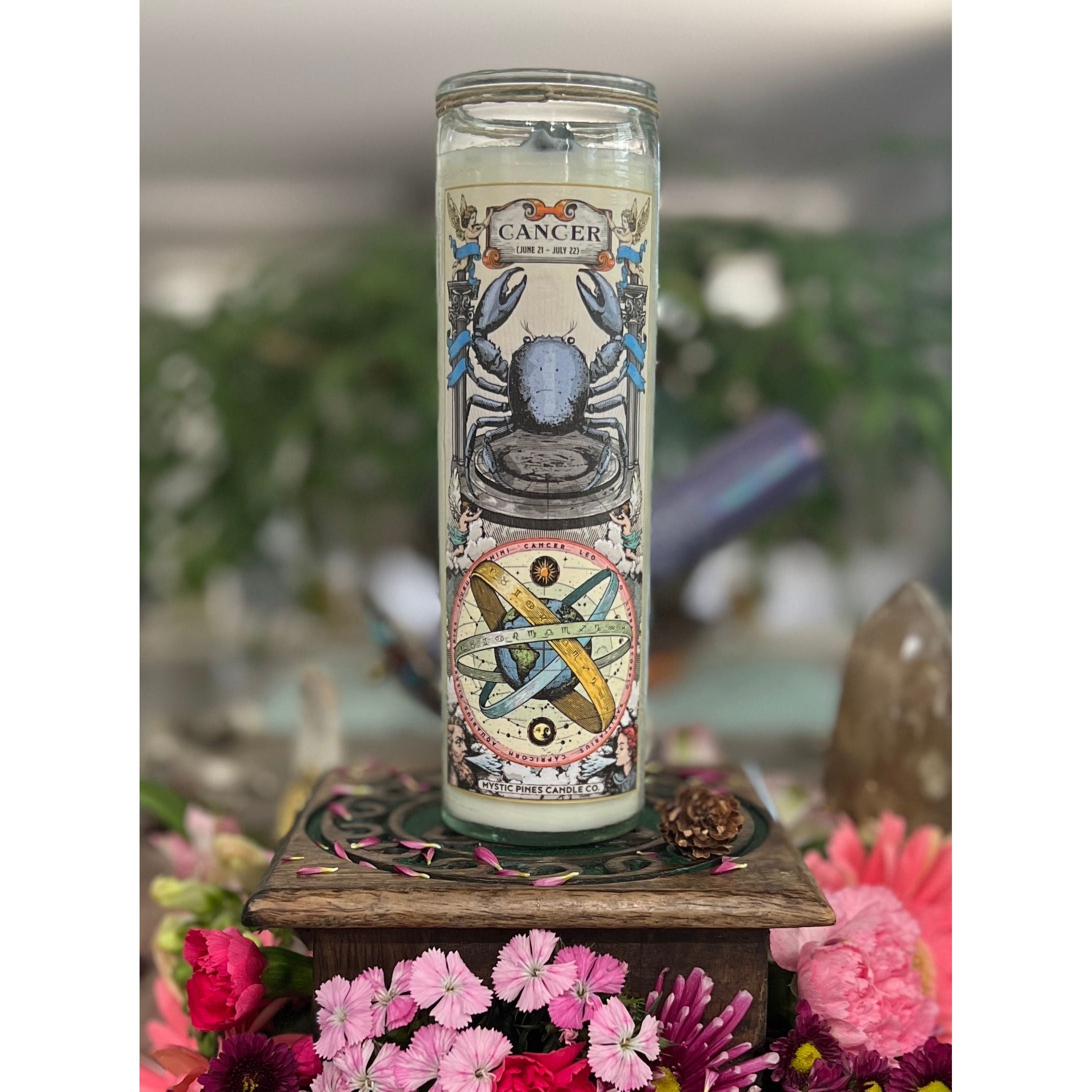 Cancer Zodiac Candle