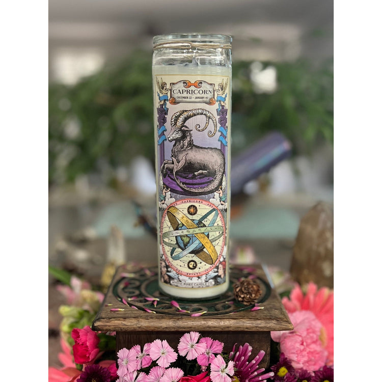 Capricorn Zodiac Candle