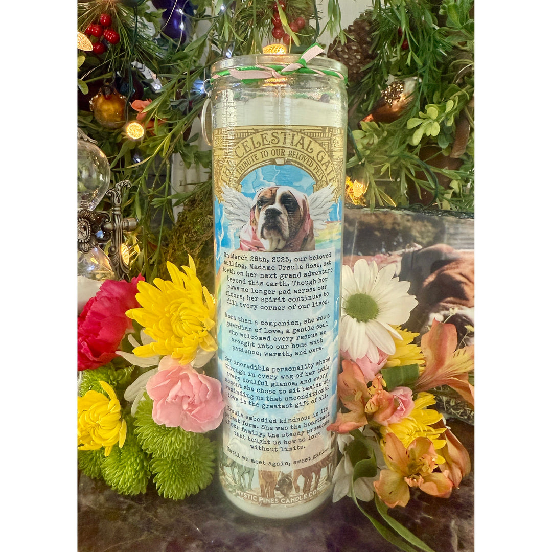 Celestial Gate ~ Pet Memorial Candle