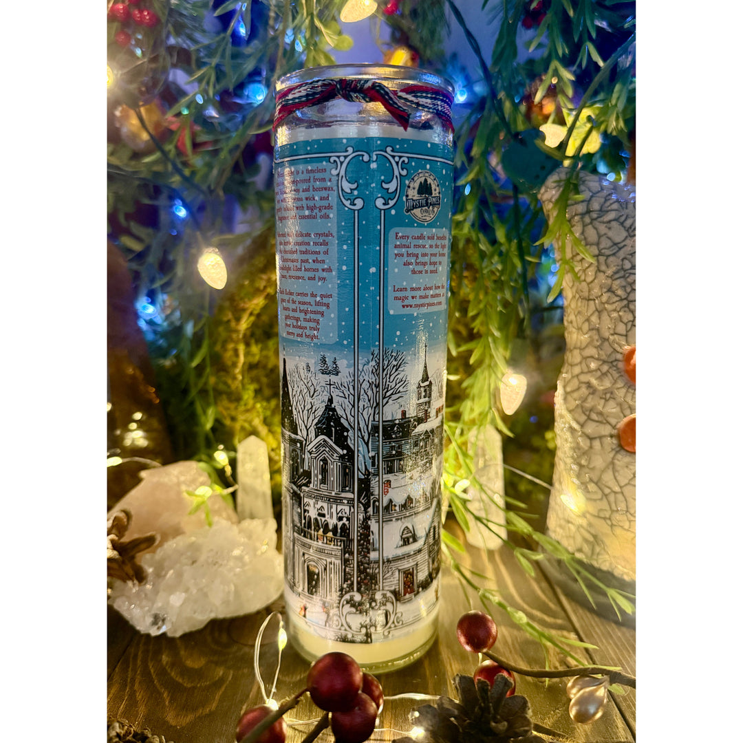 Christmas in New England Candle (Refresh Screen to Customize!)