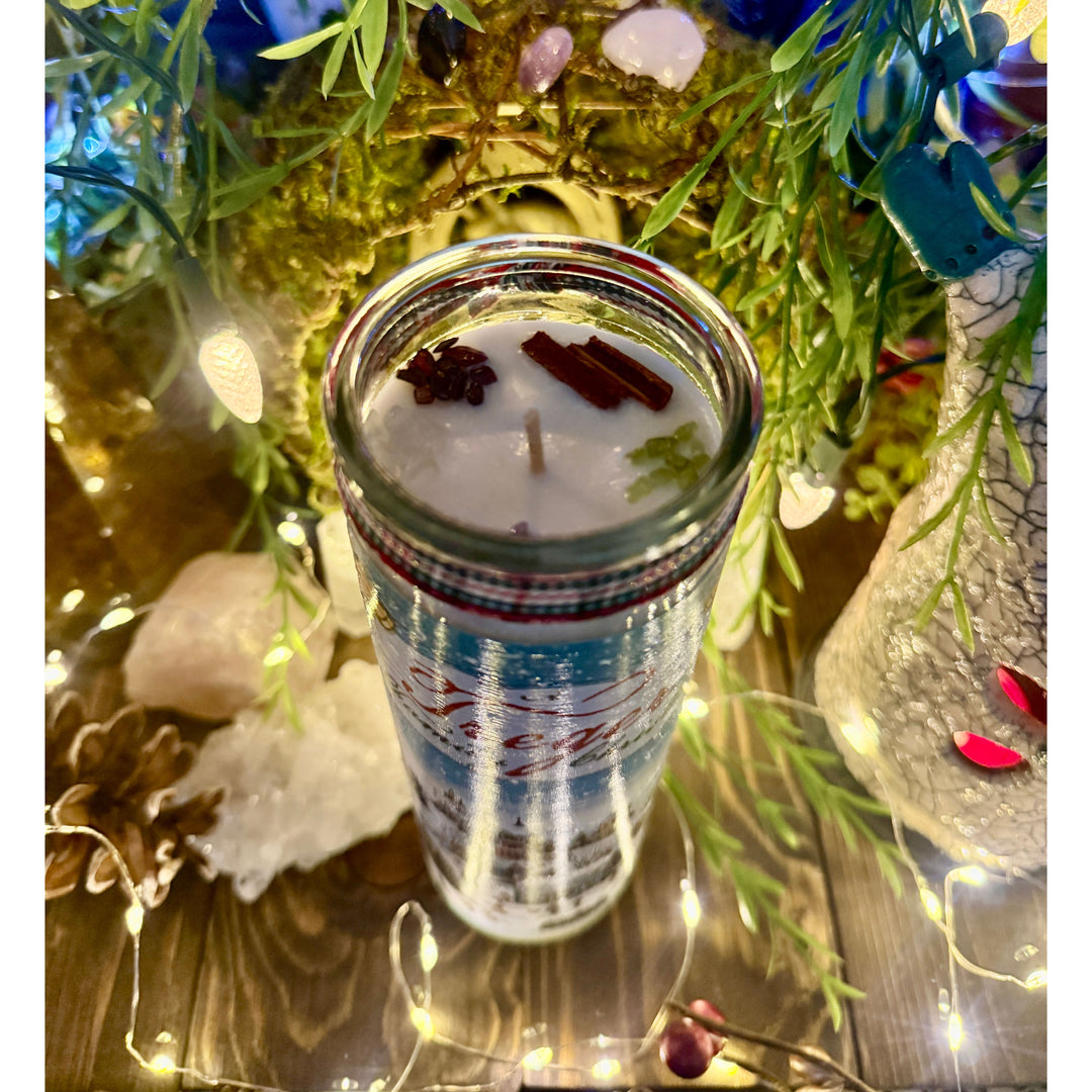 Christmas in New England Candle (Refresh Screen to Customize!)