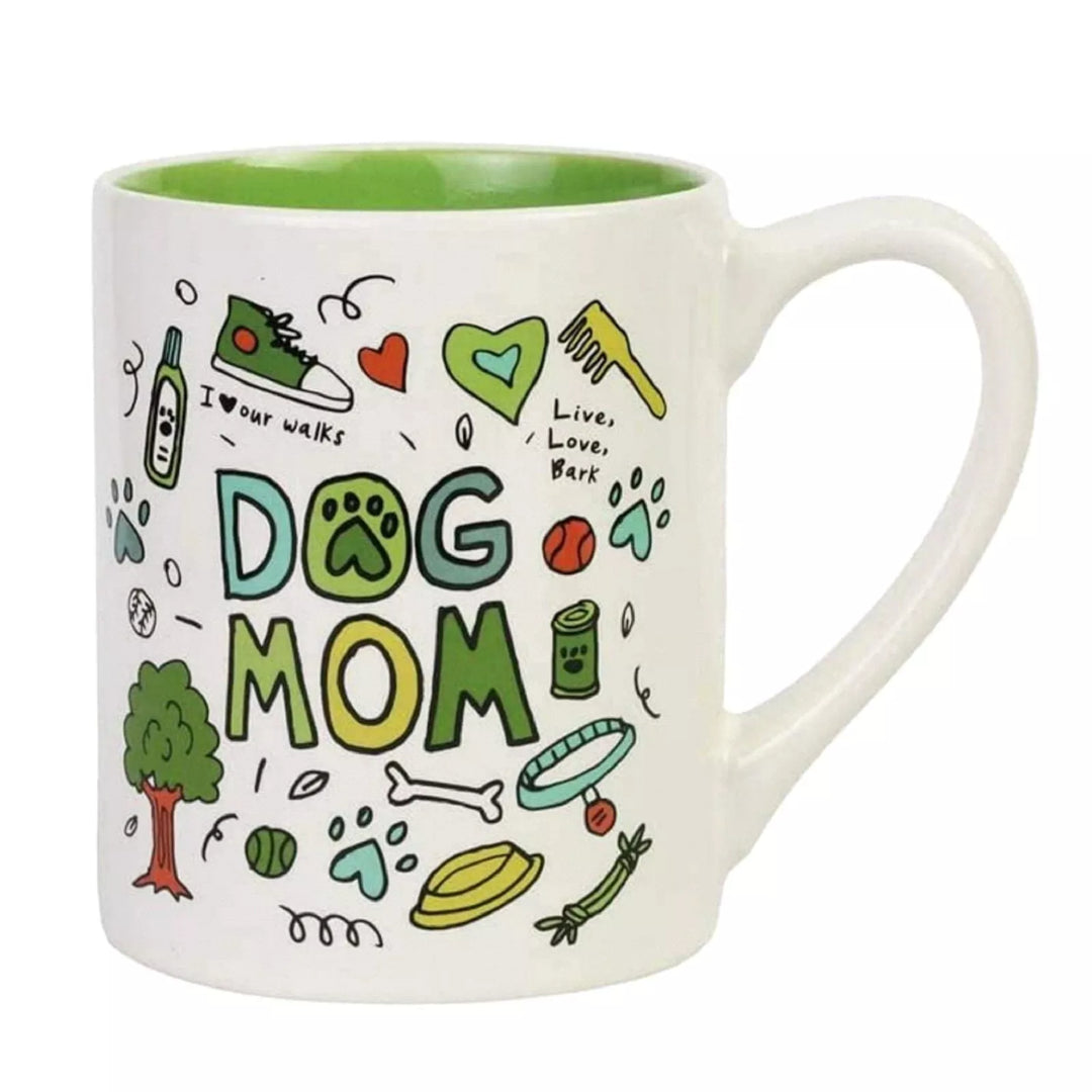 Dog Mom 14 oz Mug - Our Name is Mud - Enesco