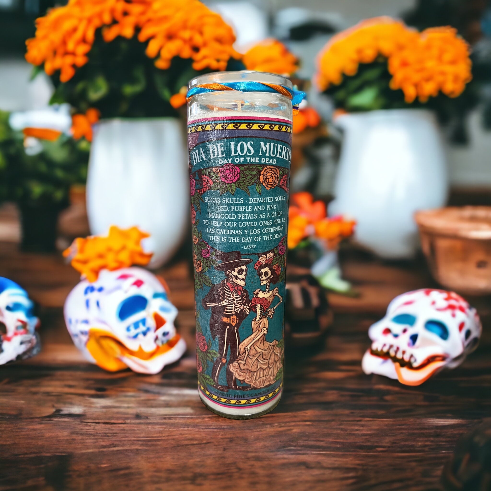 【※Believer17】ドジャース Dia De Los Muertos Dia de los Muertos ~ Day of the Dead – Mystic Pines Candle Co.