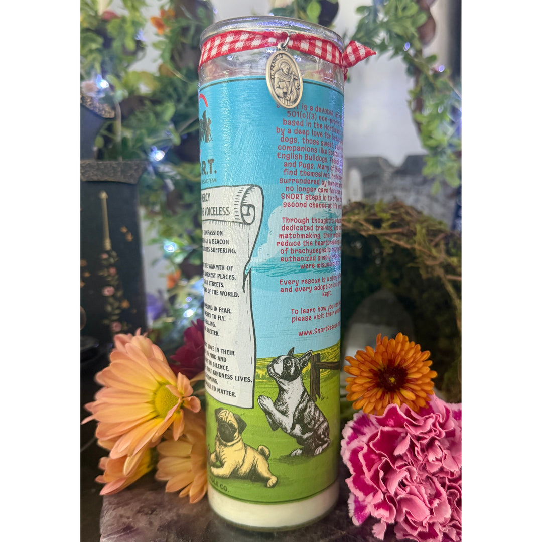 S.N.O.R.T. Light of Mercy Intention Candle