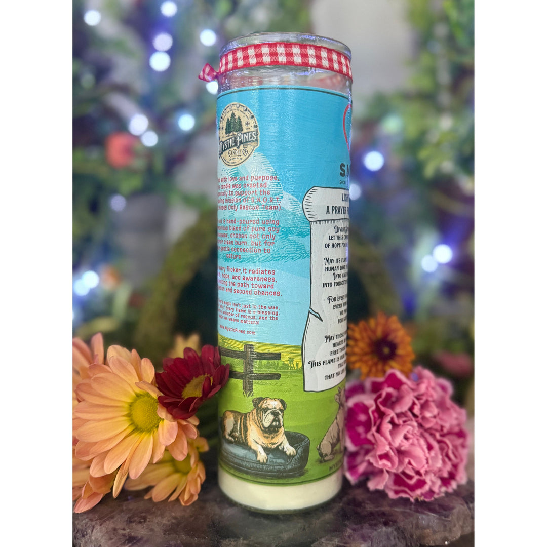 S.N.O.R.T. Light of Mercy Intention Candle
