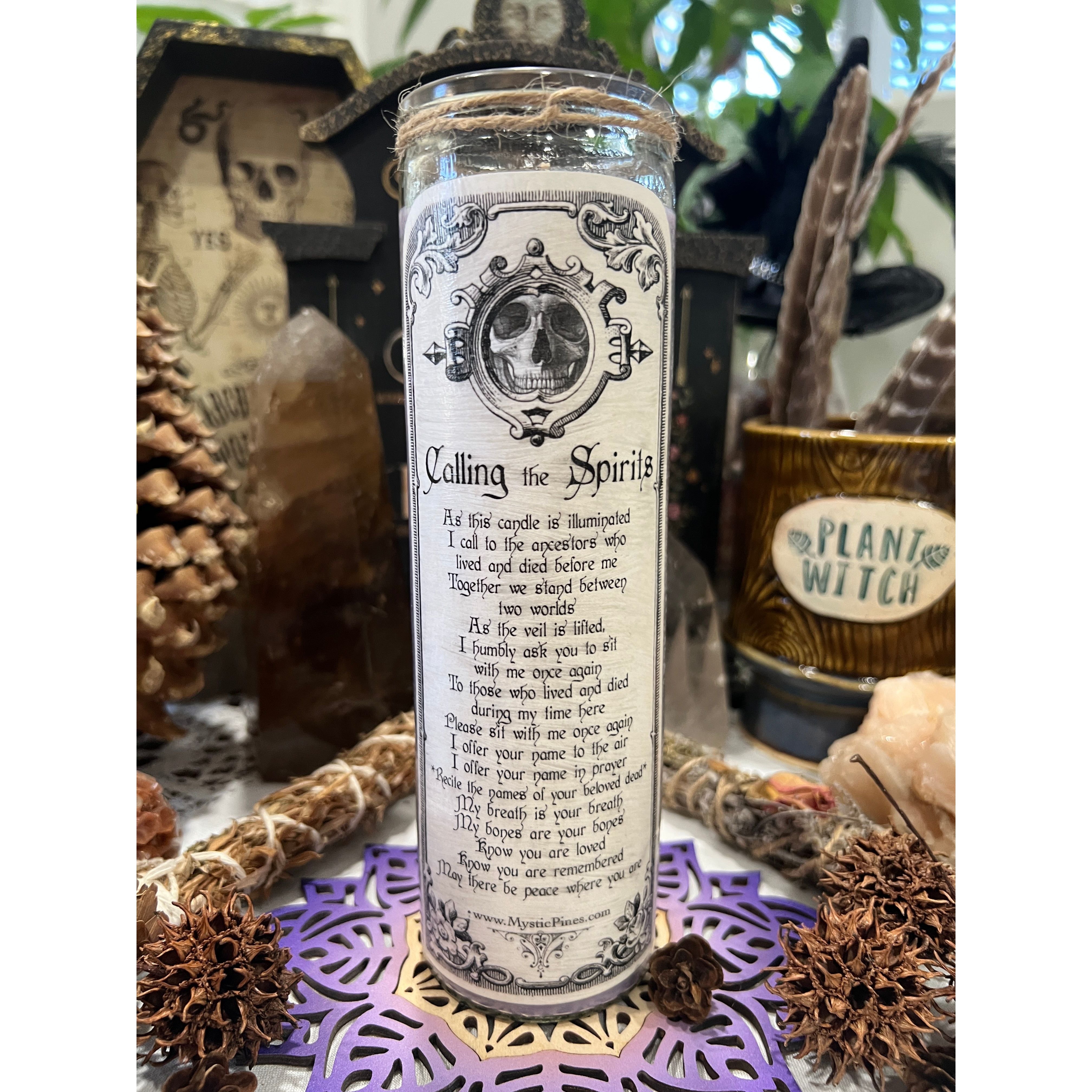 Limited Pour Calling the Spirits 16 oz Prayer Jar #CallingTheSpirits