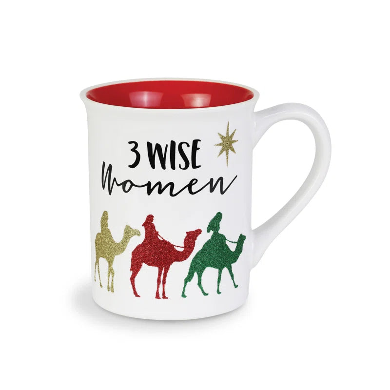 3 Wise Women Glitter Mug by Our Name is Mud