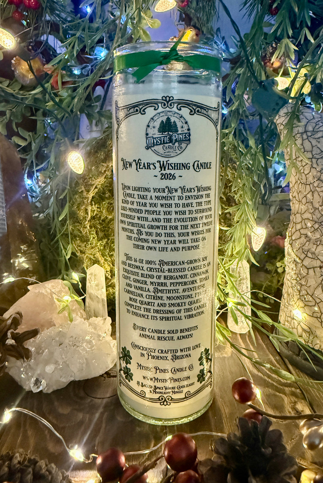 New Year’s Wishing Candle