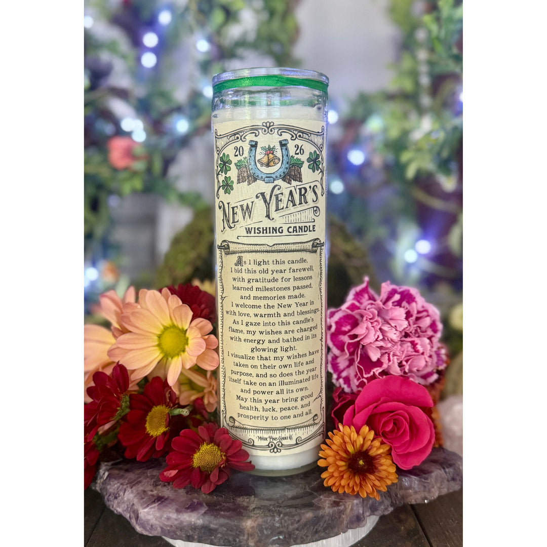 New Year's Wishing Candle 2026