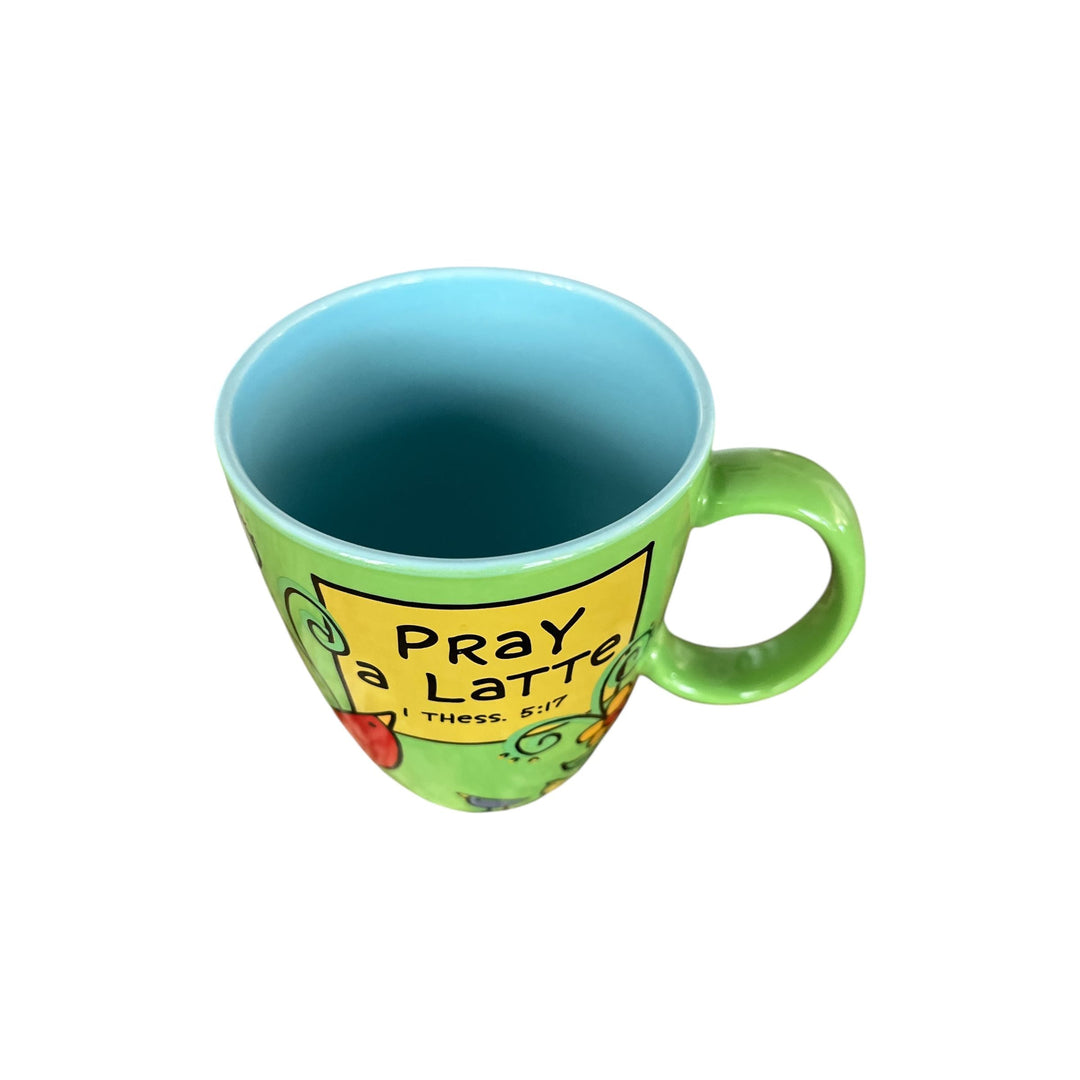 Pray a Latte Mug - Our Name is Mud - Enesco