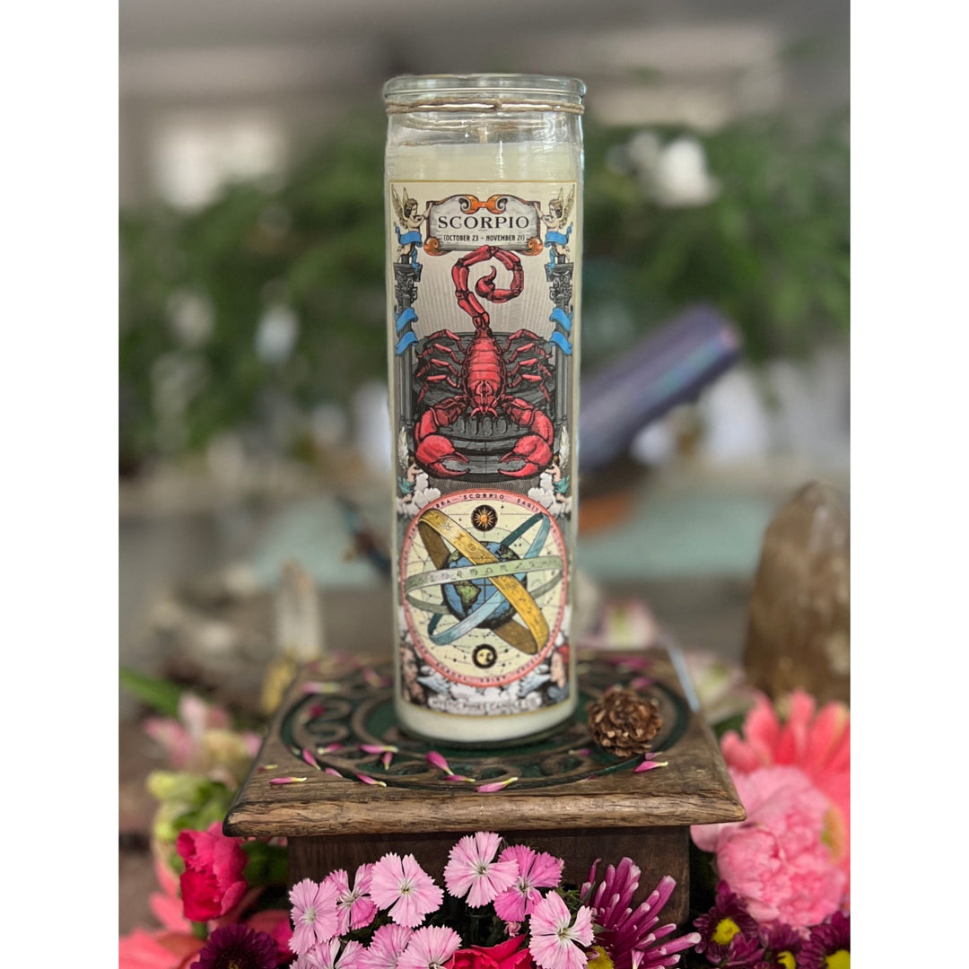 Scorpio Zodiac Candle