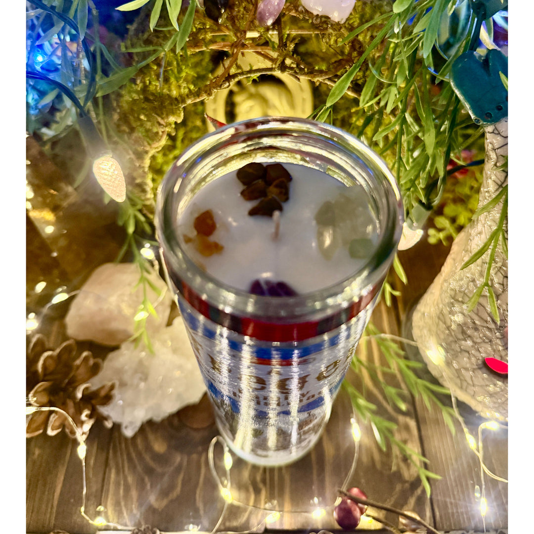 Christmas in the Southwest Candle (Refresh Screen to Customize!)