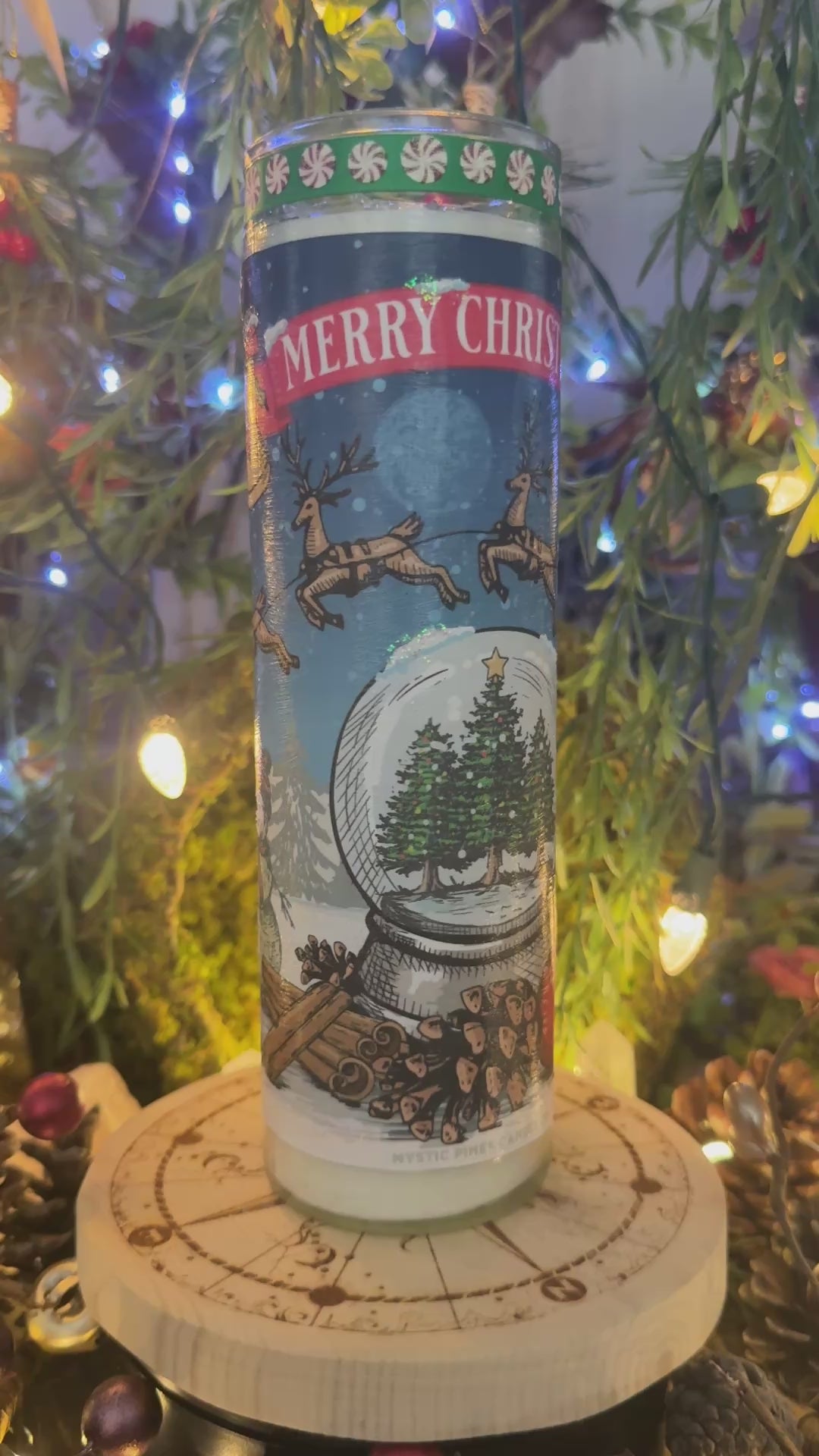 Merry Christmas Candle