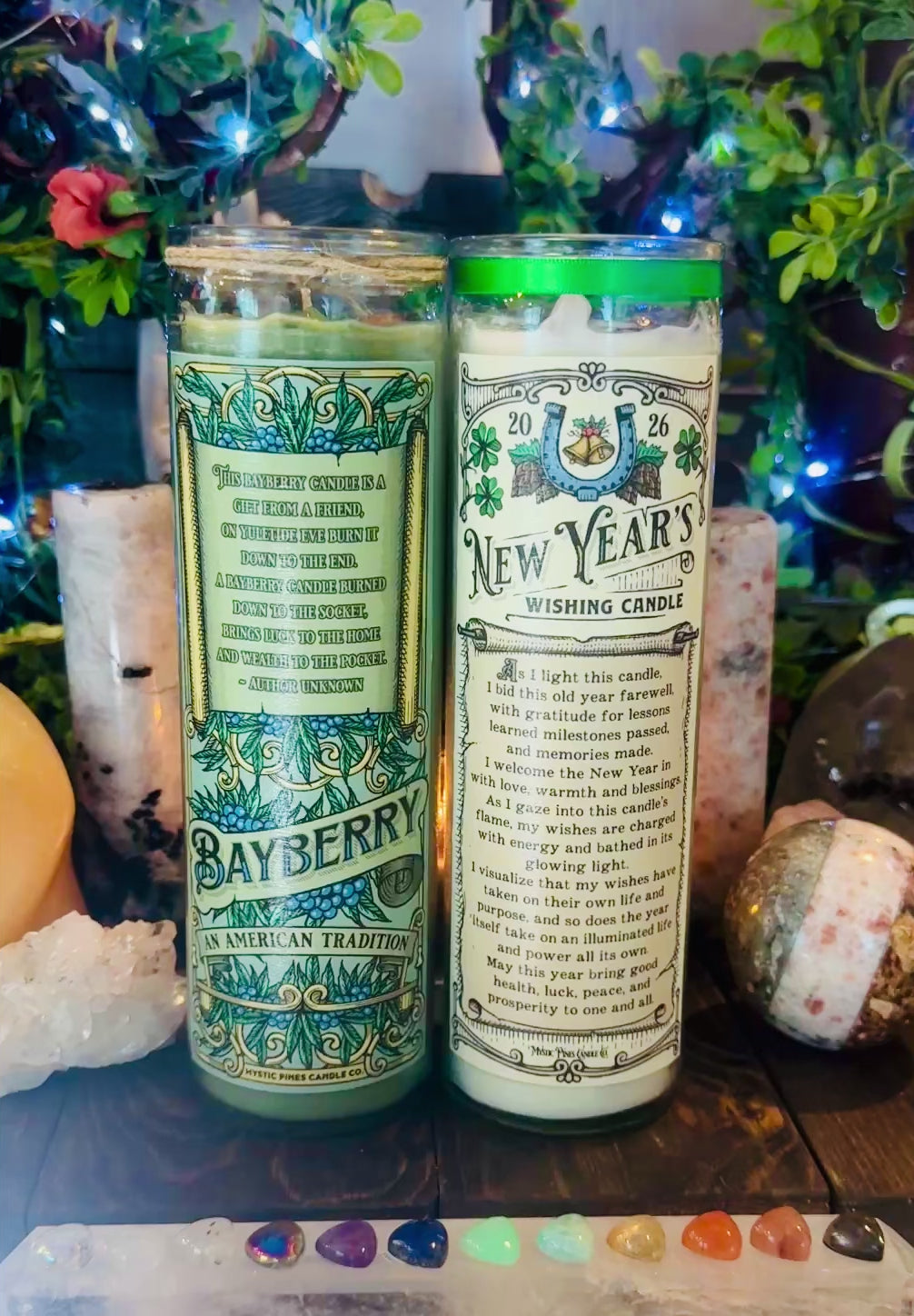 Bayberry Blessings + New Year's Wishing Duo