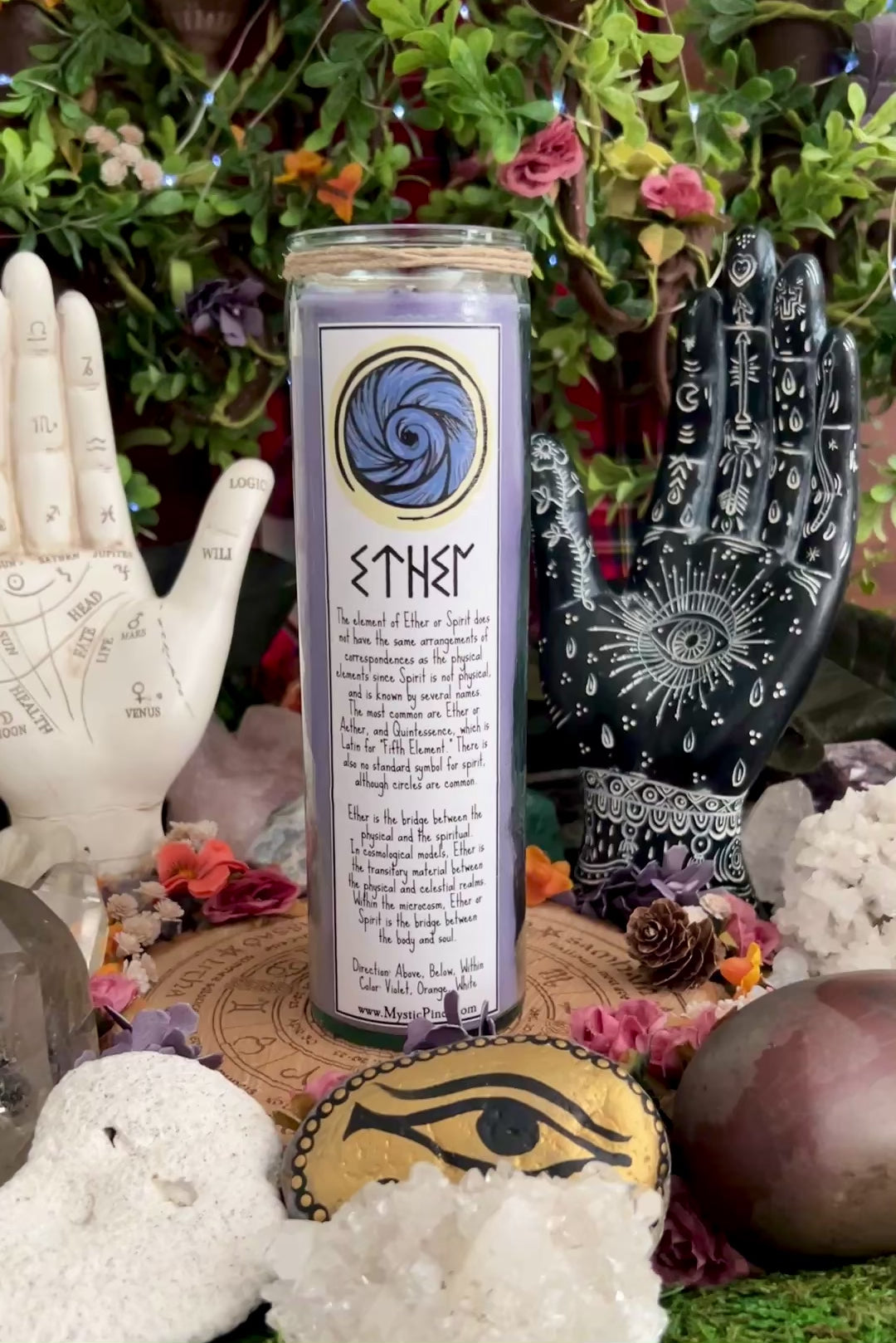 Element of Ether Intention Candle