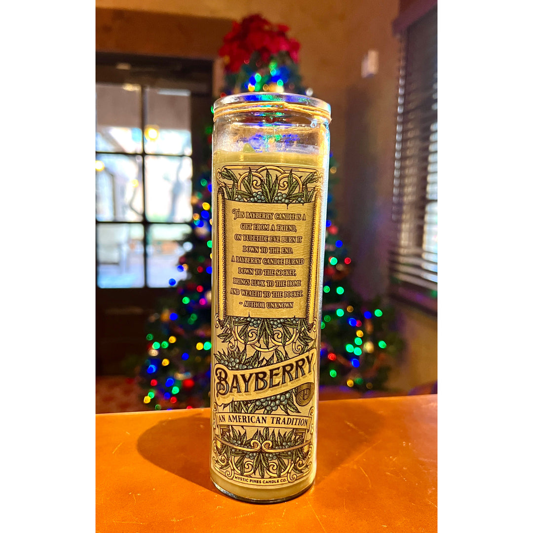 Bayberry -An American Tradition Prayer Jar - 16 oz 100% soy and beeswax blended candle infused with Bayberry, Cinnamon and a few special spices!