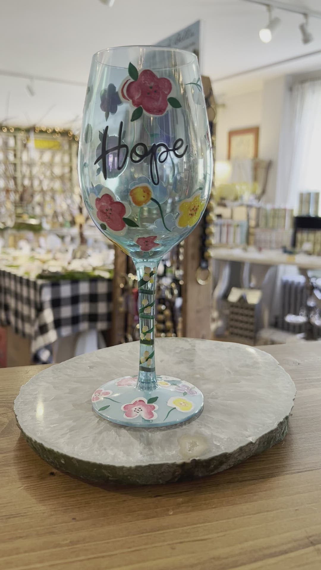 Hope Wine Glass by Lolita