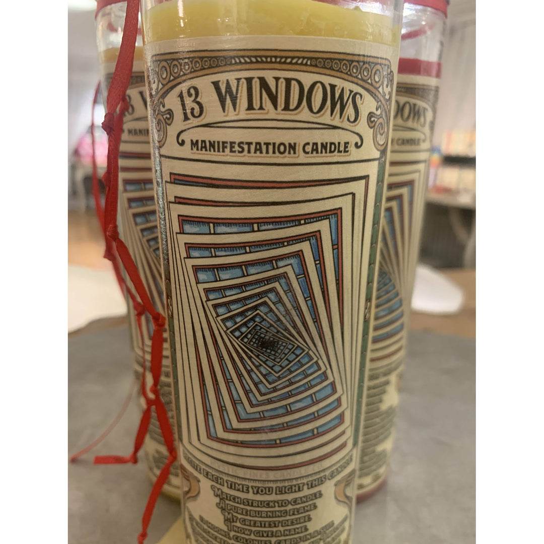 13 Windows Manifestation Candle