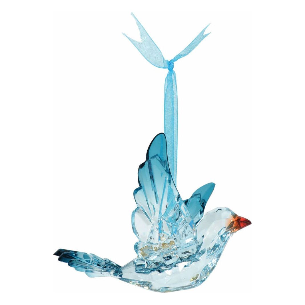 Blue Bird of Happiness Ornament by Dept 56