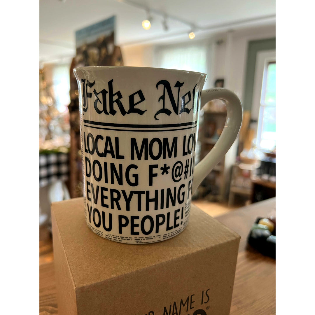 Local Mom Loves Doing F*cking Everything! Mug