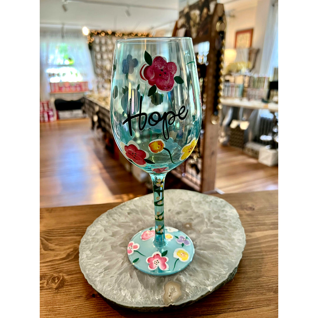 Hope Wine Glass by Lolita